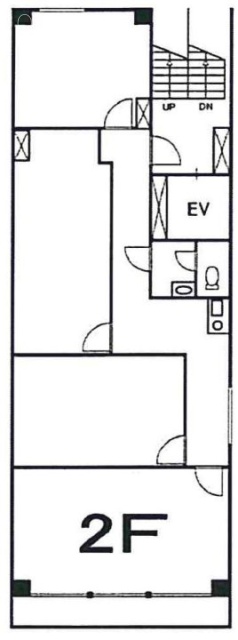 プラザ西八王子ビル2F 間取り図