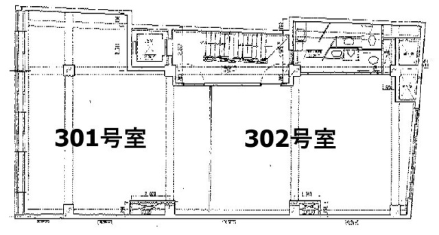 銀座菊正ビル301 間取り図