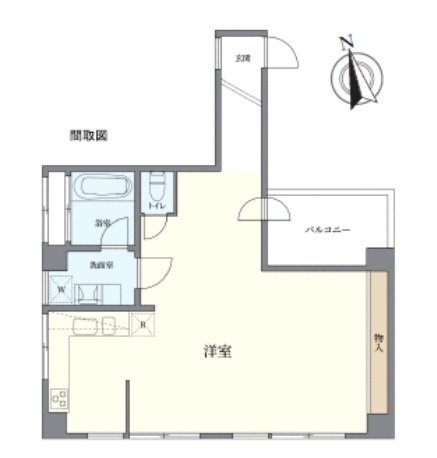 マキプラザ305 間取り図