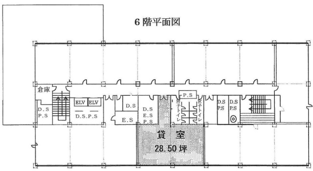 瀬川ビル6F 間取り図