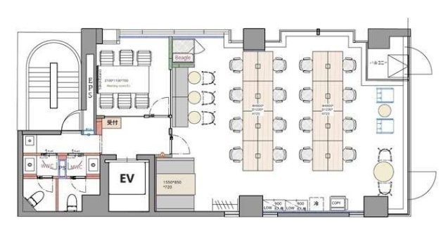日平本郷ビル6F 間取り図