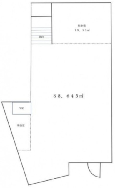 石黒ビル1F 間取り図