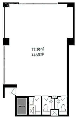 市ヶ谷グリーンプラザ102 間取り図