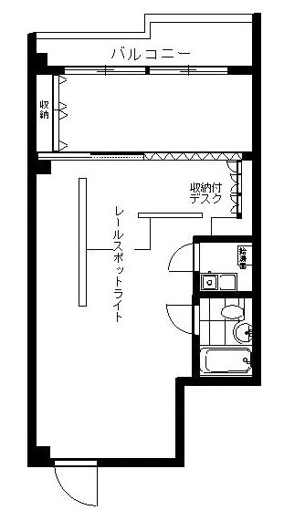 メゾン青山10F 間取り図