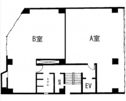 共栄ビルA 間取り図