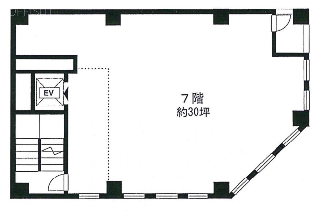 セイコービル7F 間取り図