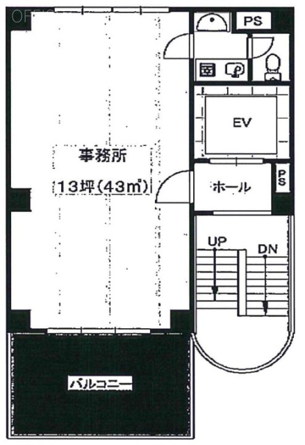 田島ビル201 間取り図