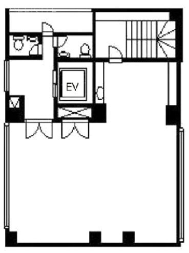 青山NAビル9F 間取り図