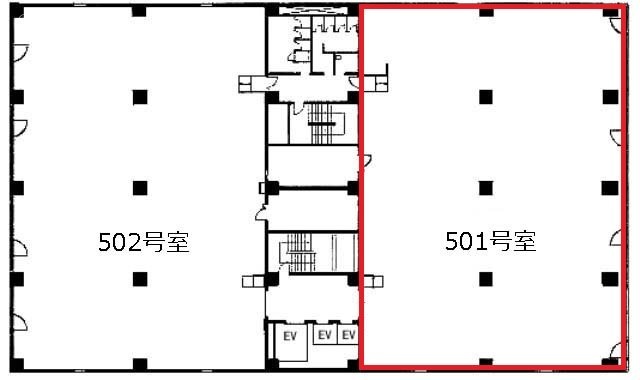 東池袋セントラルプレイス501 間取り図