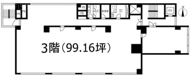 カーサ四谷3F 間取り図