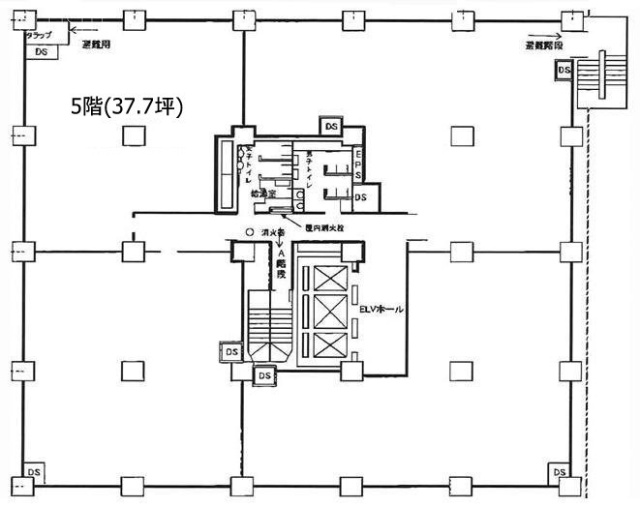 CJビル5F 間取り図