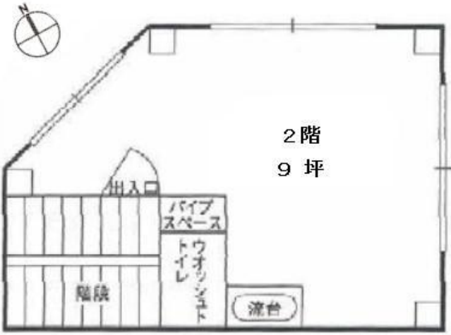TCビル2F 間取り図