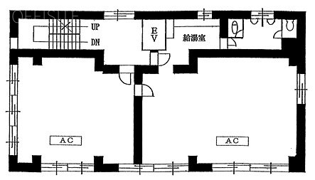 白銀会館ビル4F 間取り図
