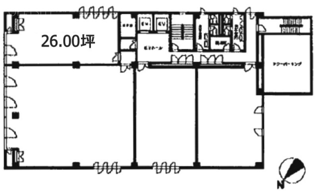 いちご相模原ビル6F 間取り図