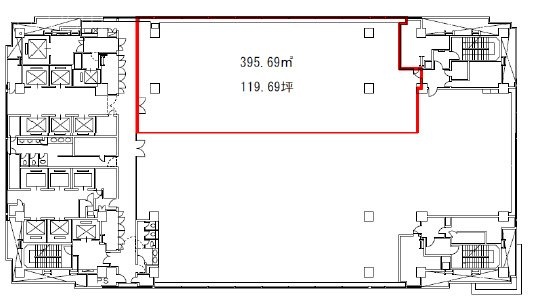 大成大手町ビル10F 間取り図