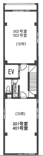 紅雪神田錦町ビル302 間取り図