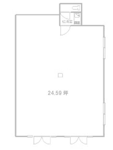 KMスクウェアビル1F 間取り図