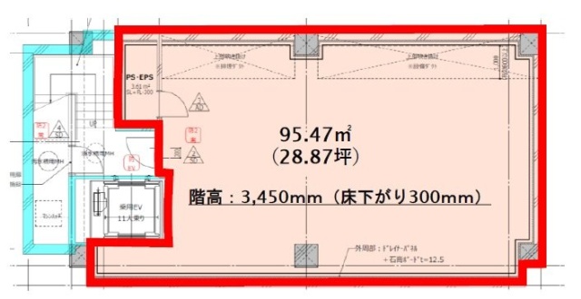 ARISTO表参道ⅡB1F 間取り図