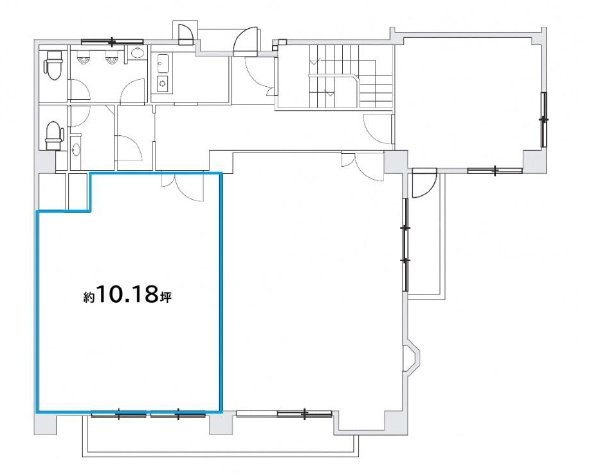 虎ノ門40MTビルA(別館) 間取り図
