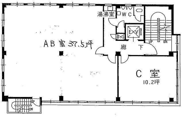 明図(めいと)ビルC 間取り図