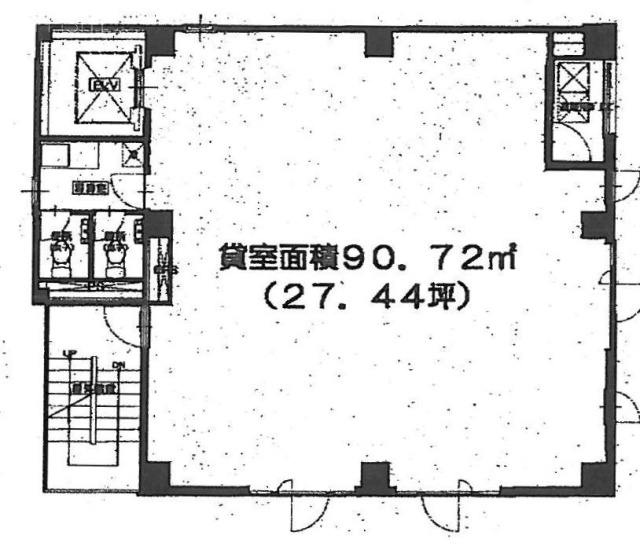 トーハン第2ビル6F 間取り図