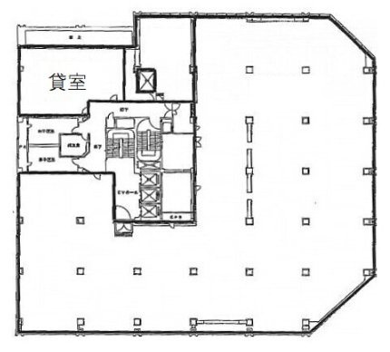 朝日ビル6F 間取り図