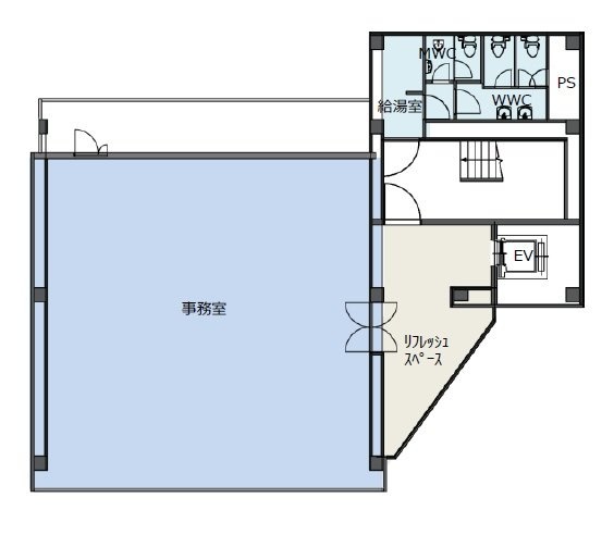 Imas Shibuya5F 間取り図