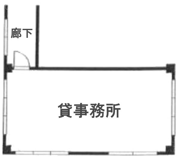 五反田文化会館ビル3F 間取り図