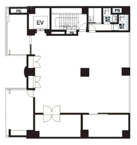 MIC西麻布ビル2F 間取り図
