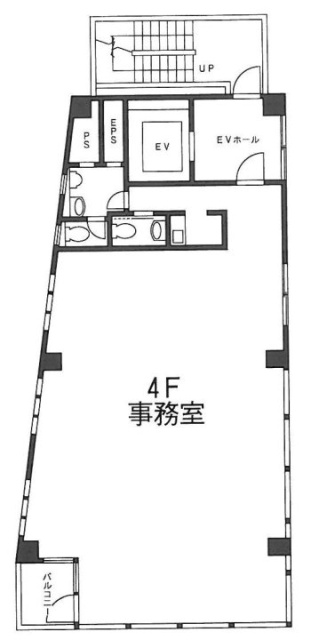 市村ビル4F 間取り図