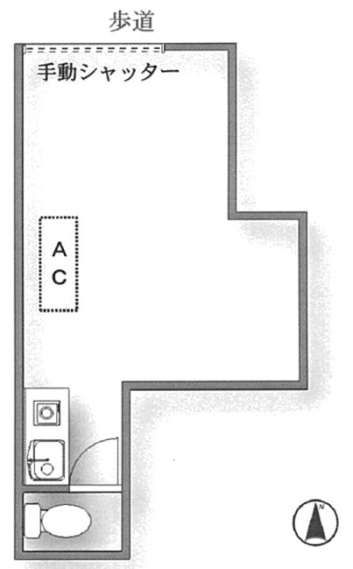クラーシェ本郷ビル102 間取り図