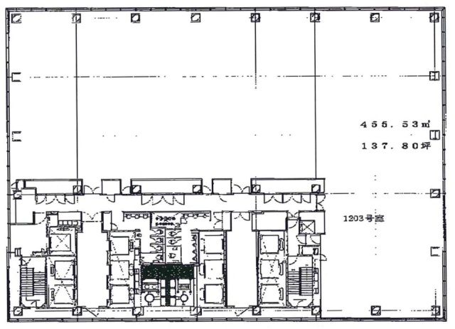 秋葉原ダイビル1203 間取り図