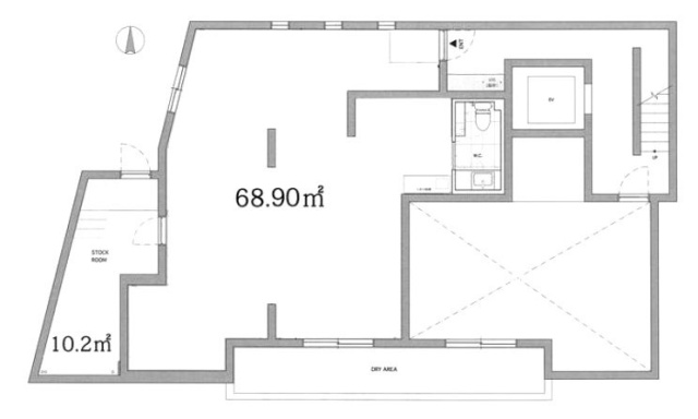 COSMOS MARUSA(コスモスマーサ)B1F 間取り図