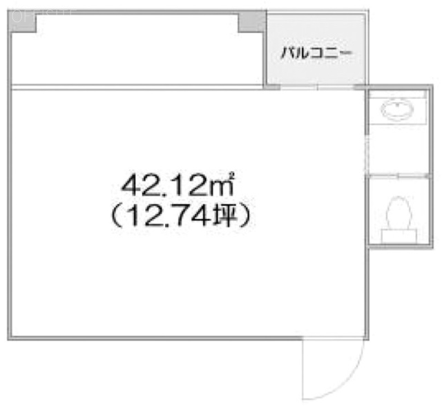 新都心ビル401 間取り図