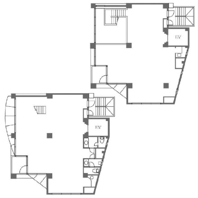 H2 AOYAMAビル9F～10F 間取り図