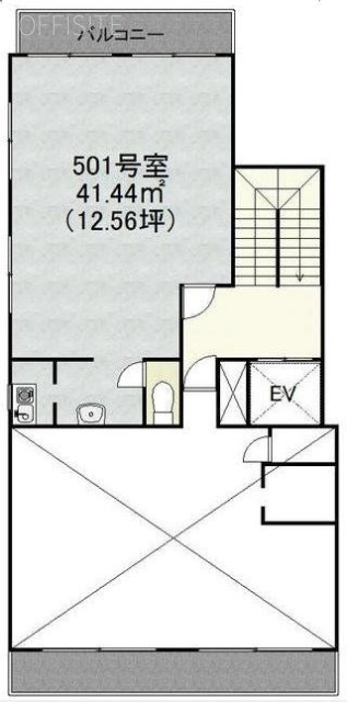 西村ビル501 間取り図