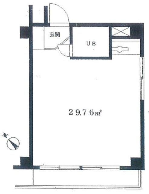 サンパークマンション千代田706 間取り図