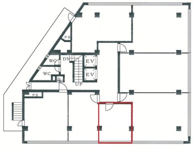 山の手ビルC1 間取り図