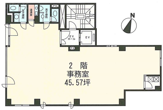 神保町風間ビル2F 間取り図