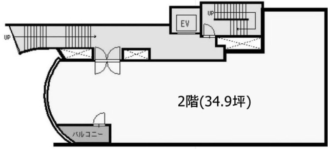 リオレンテ北砂2F 間取り図