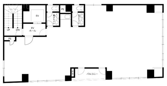 外神田ストークビル7F 間取り図