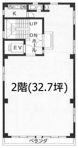 K2ビル2F 間取り図