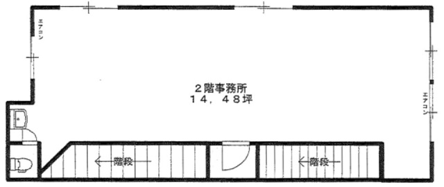若井ビル2F 間取り図