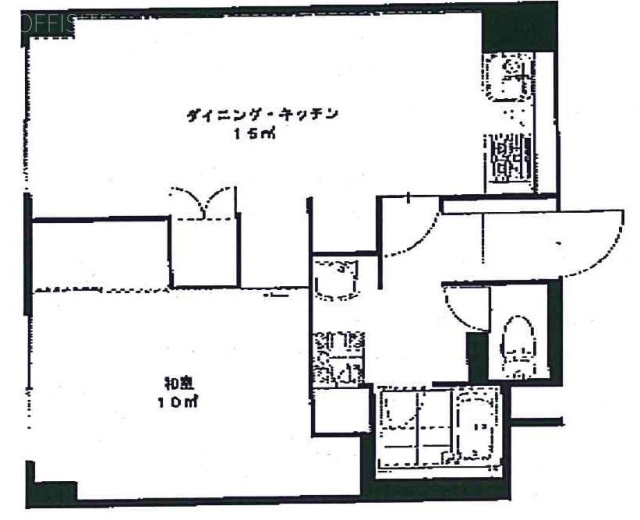 ヴェルドミール柳橋303 間取り図