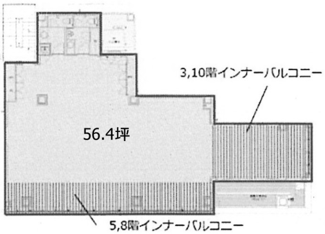 CIRCLES日本橋馬喰町5F 間取り図