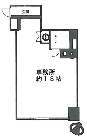 ヴェラハイツ赤坂新坂町104 間取り図