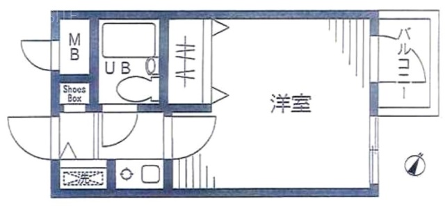 ライフロックスアイル308 間取り図