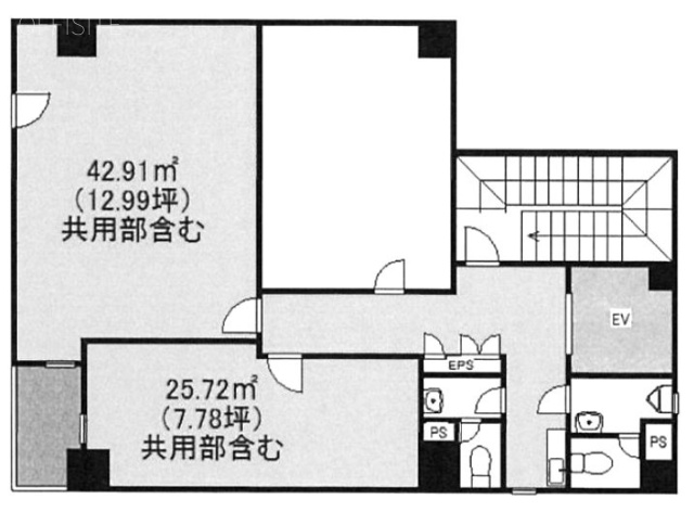 平澤ビルC 間取り図