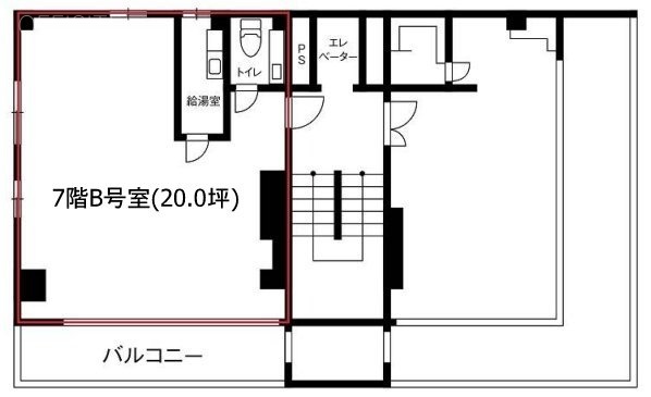 芝ビルB 間取り図