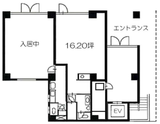 渡瀬ビルA 間取り図
